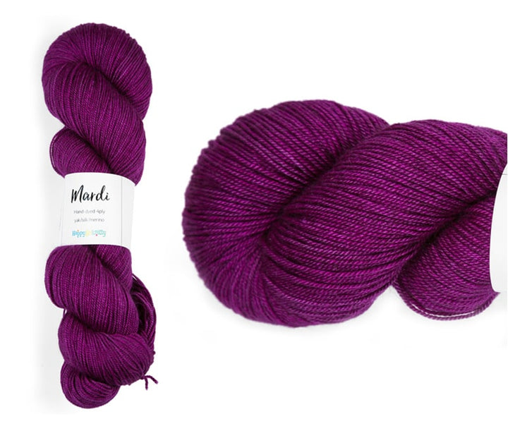 Happy Go Knitty Mardi // 4ply