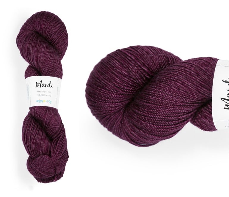 Happy Go Knitty Mardi // 4ply