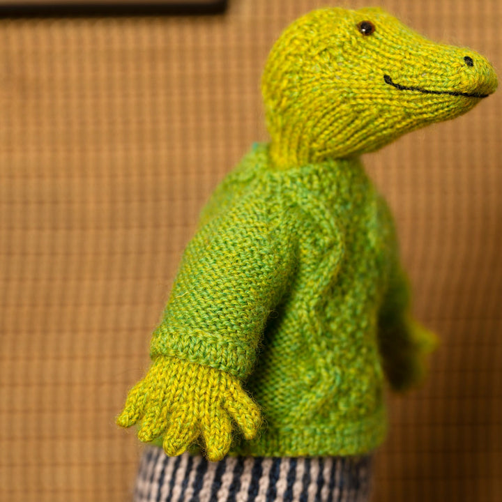 Merle the Crocodile Yarn Kit
