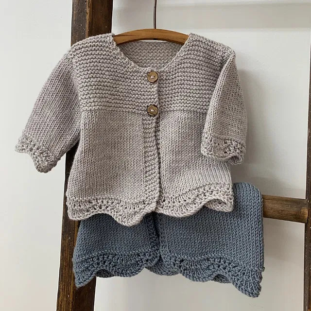 Millie Cardigan 8 ply by The Kiwi Stitch & Knit Co - Printed Pattern