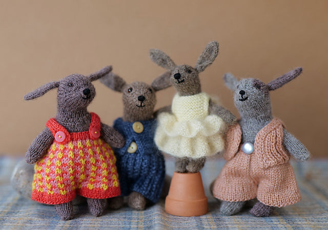 The Nibbles KAL Yarn Kits - Bunny & Clothing