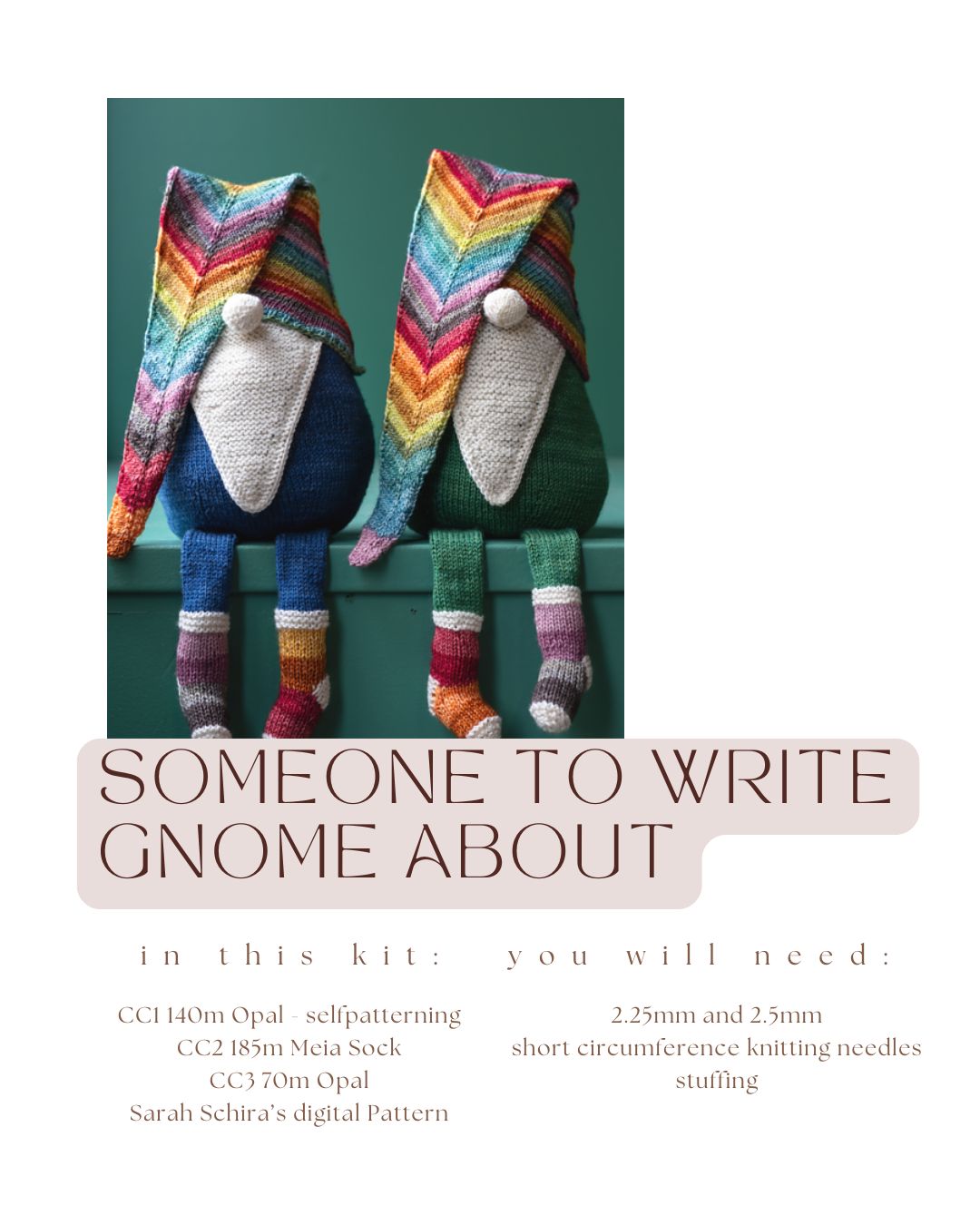 Someone to Write Gnome about Kit