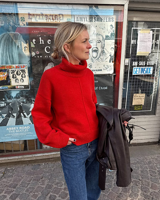 Scarlet Sweater by Petite Knit - Printed Pattern