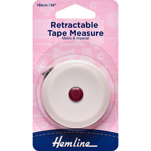 Hemline Retractable Tape Measure