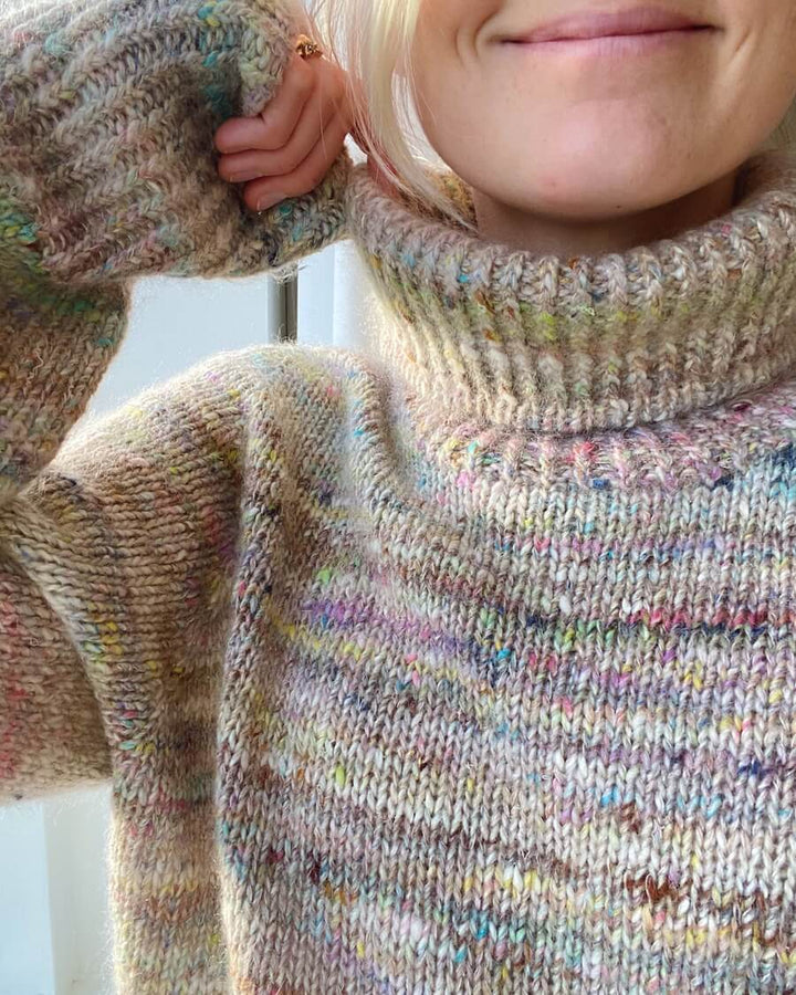 Terrazzo Sweater by Petite Knit - Printed Pattern