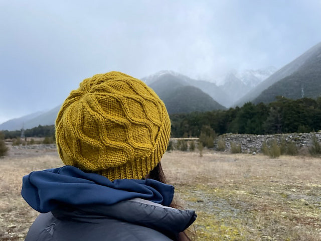 Wavy Cable Hat by Purl Foundry - Printed Pattern