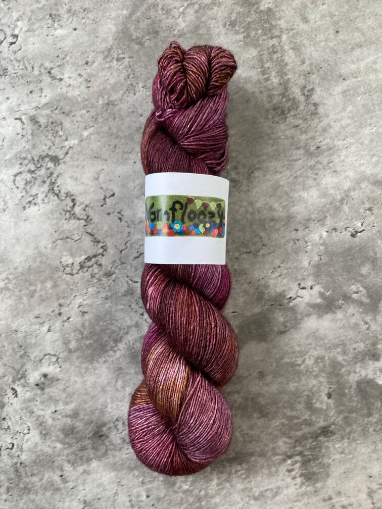 Yarnfloozy Sage Merino Silk // 4ply