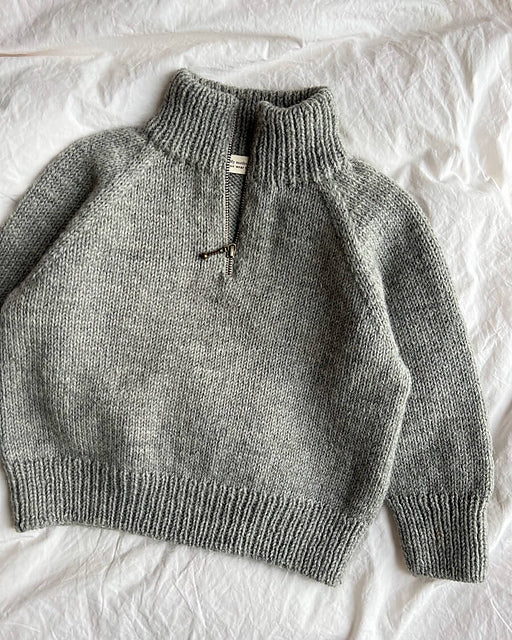 Zipper Sweater Light Junior by Petite Knit - Printed Pattern